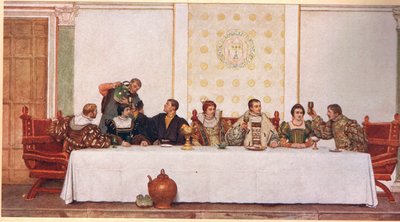 The Wedding Feast, illustration from 